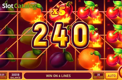 Οθόνη6. Red Chilli Luck Κουλοχέρης