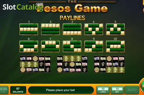 Οθόνη9. The Pesos Game Κουλοχέρης