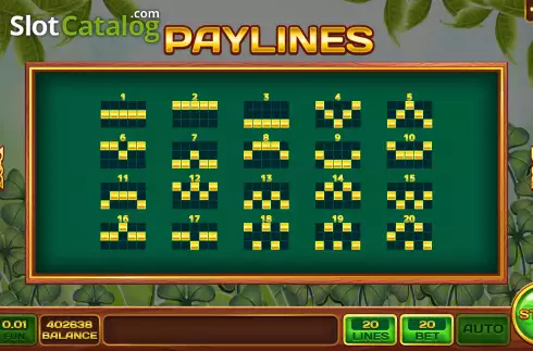 Οθόνη7. Plenty Clovers Κουλοχέρης