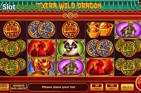 Οθόνη2. Extra Wild Dragon Κουλοχέρης