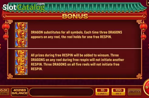 Οθόνη8. Extra Wild Dragon Κουλοχέρης