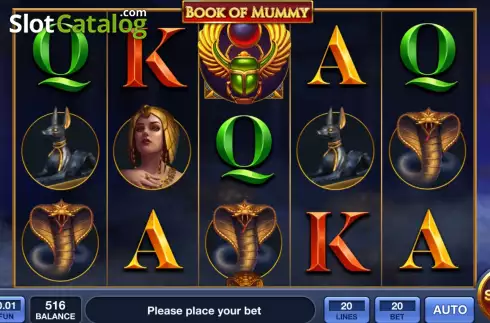 Οθόνη2. Book of Mummy (ABXplay) Κουλοχέρης