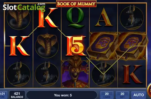Οθόνη3. Book of Mummy (ABXplay) Κουλοχέρης