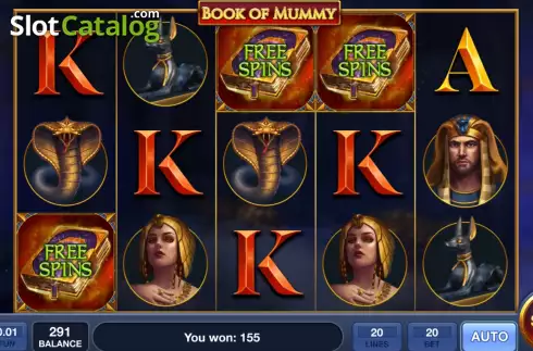 Οθόνη5. Book of Mummy (ABXplay) Κουλοχέρης