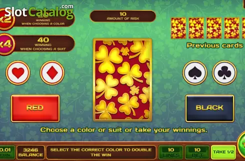 Οθόνη6. Hot Clover (InBet Games) Κουλοχέρης 