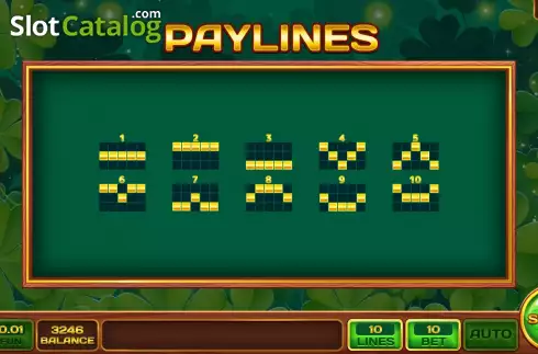 Οθόνη9. Hot Clover (InBet Games) Κουλοχέρης 