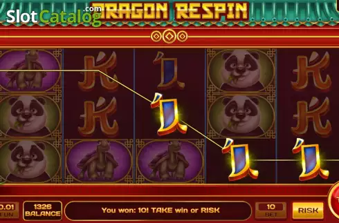 Οθόνη4. Dragon Respin Κουλοχέρης