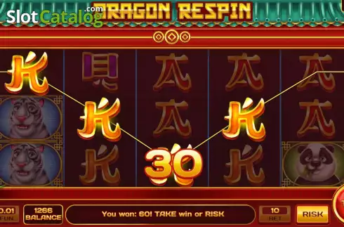Οθόνη5. Dragon Respin Κουλοχέρης