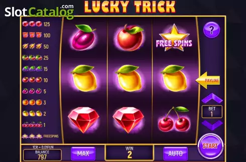 Οθόνη4. Lucky Trick (3x3) Κουλοχέρης