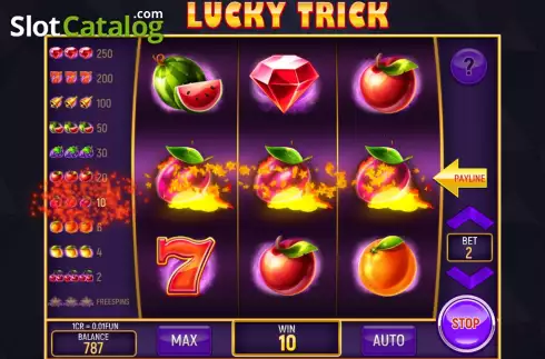 Οθόνη5. Lucky Trick (3x3) Κουλοχέρης