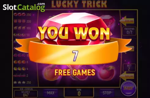 Οθόνη6. Lucky Trick (3x3) Κουλοχέρης
