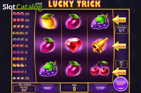 Οθόνη7. Lucky Trick (3x3) Κουλοχέρης