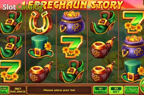 Οθόνη3. Leprechaun Story Κουλοχέρης