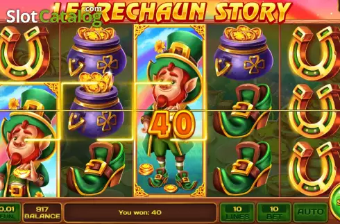 Οθόνη4. Leprechaun Story Κουλοχέρης