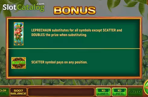 Οθόνη9. Leprechaun Story Κουλοχέρης