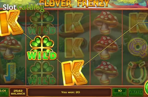 Οθόνη4. Clover Frenzy Κουλοχέρης