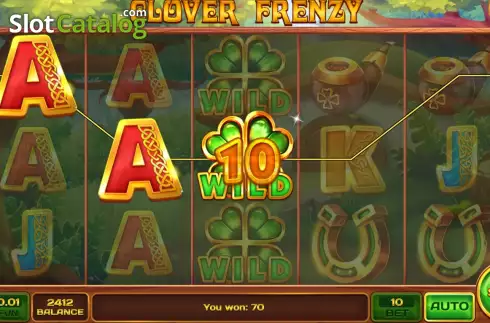 Οθόνη5. Clover Frenzy Κουλοχέρης