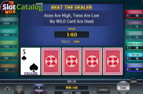 Οθόνη8. Poker 7 Joker Wild Κουλοχέρης