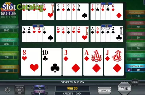 Οθόνη7. Poker 7 Deuces Wild Κουλοχέρης