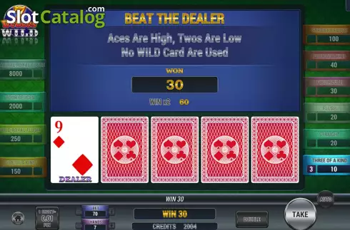 Οθόνη8. Poker 7 Deuces Wild Κουλοχέρης