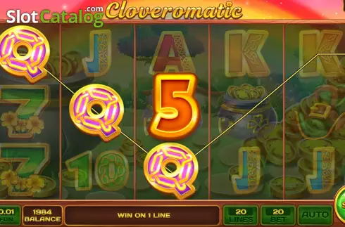 Οθόνη3. Cloveromatic Κουλοχέρης
