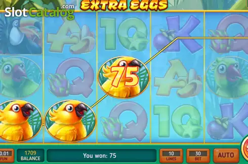 Οθόνη5. Extra Eggs Κουλοχέρης