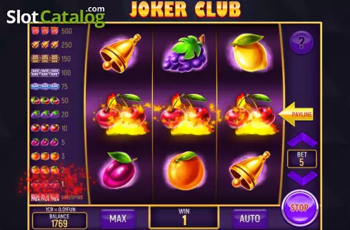 Οθόνη3. Joker Club (3x3) Κουλοχέρης