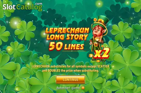 Οθόνη2. Leprechaun Long Story Κουλοχέρης