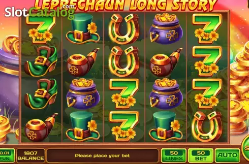 Οθόνη3. Leprechaun Long Story Κουλοχέρης