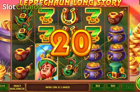 Οθόνη4. Leprechaun Long Story Κουλοχέρης
