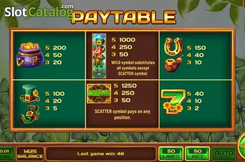 Οθόνη7. Leprechaun Long Story Κουλοχέρης