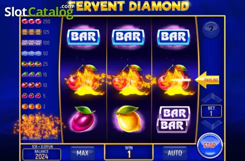 Οθόνη4. Fervent Diamond (3x3) Κουλοχέρης