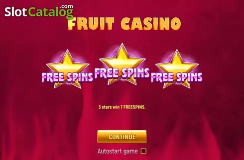 Οθόνη2. Fruit Casino (3x3) Κουλοχέρης 