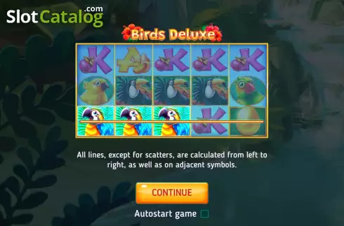 Οθόνη2. Birds Deluxe Κουλοχέρης