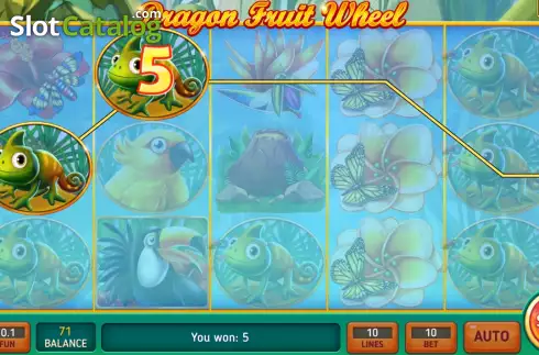 Οθόνη4. Dragon Fruit Wheel Κουλοχέρης