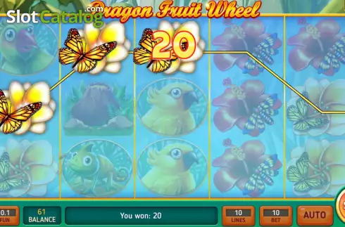 Οθόνη5. Dragon Fruit Wheel Κουλοχέρης