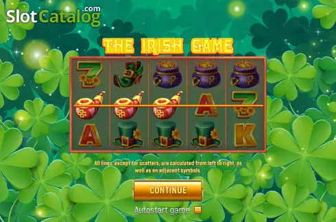 Οθόνη2. The Irish Game Κουλοχέρης