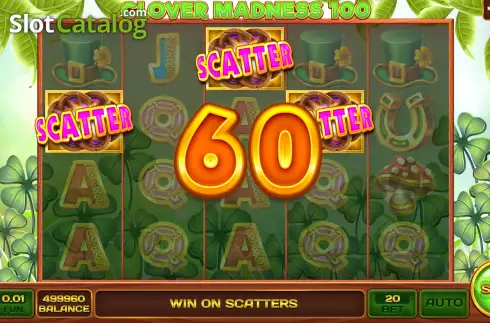Οθόνη4. Clover Madness 100 Κουλοχέρης