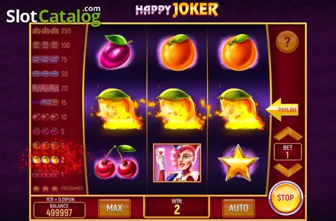 Οθόνη4. Happy Joker (3x3) Κουλοχέρης 