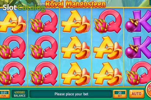 Οθόνη2. Royal Mangosteen Κουλοχέρης