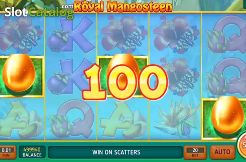 Οθόνη5. Royal Mangosteen Κουλοχέρης