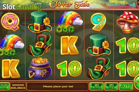 Οθόνη2. Clover Tale Κουλοχέρης