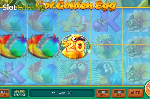 Οθόνη3. Hot Golden Egg Κουλοχέρης