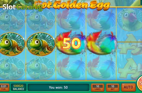 Οθόνη5. Hot Golden Egg Κουλοχέρης