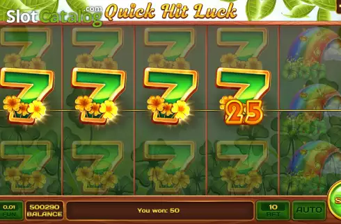 Οθόνη5. Quick Hit Luck Κουλοχέρης