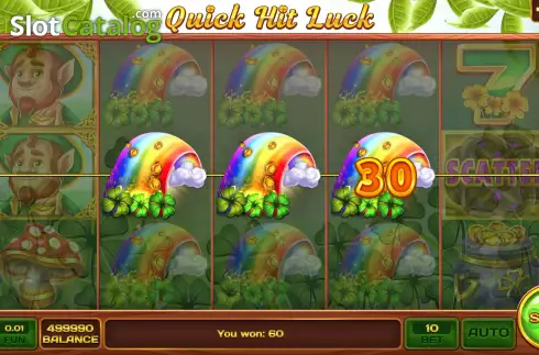 Οθόνη6. Quick Hit Luck Κουλοχέρης