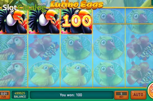 Οθόνη4. Lutino Eggs Κουλοχέρης