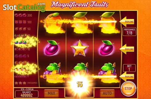 Οθόνη7. Magnificent Fruits (3x3) Κουλοχέρης