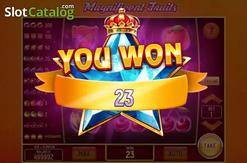Οθόνη8. Magnificent Fruits (3x3) Κουλοχέρης