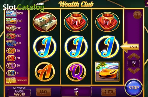 Οθόνη3. Wealth Club (3x3) Κουλοχέρης